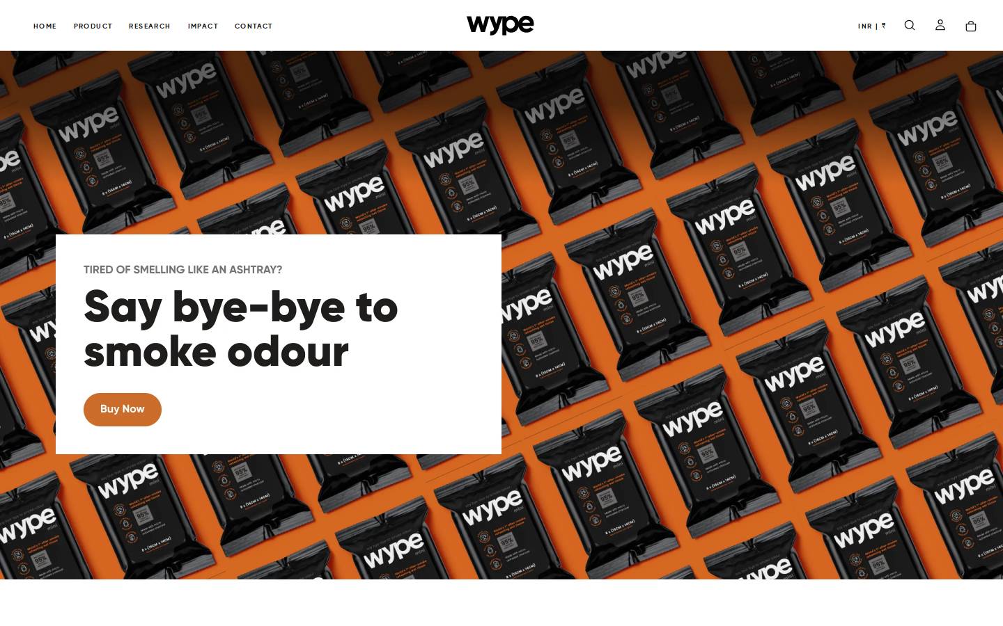 wype.today homepage screenshot