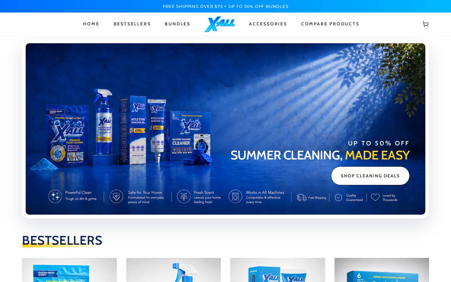 X All homepage screenshot