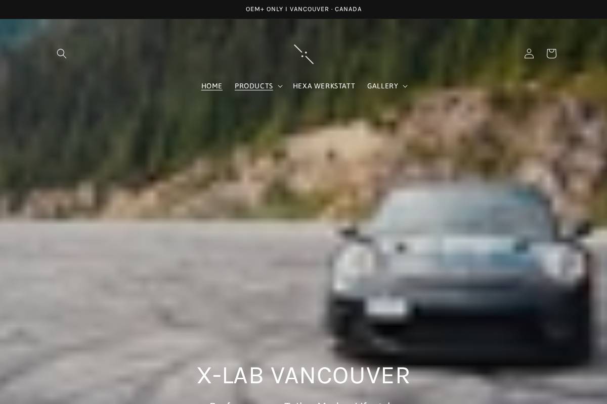 x-lab.ca homepage screenshot