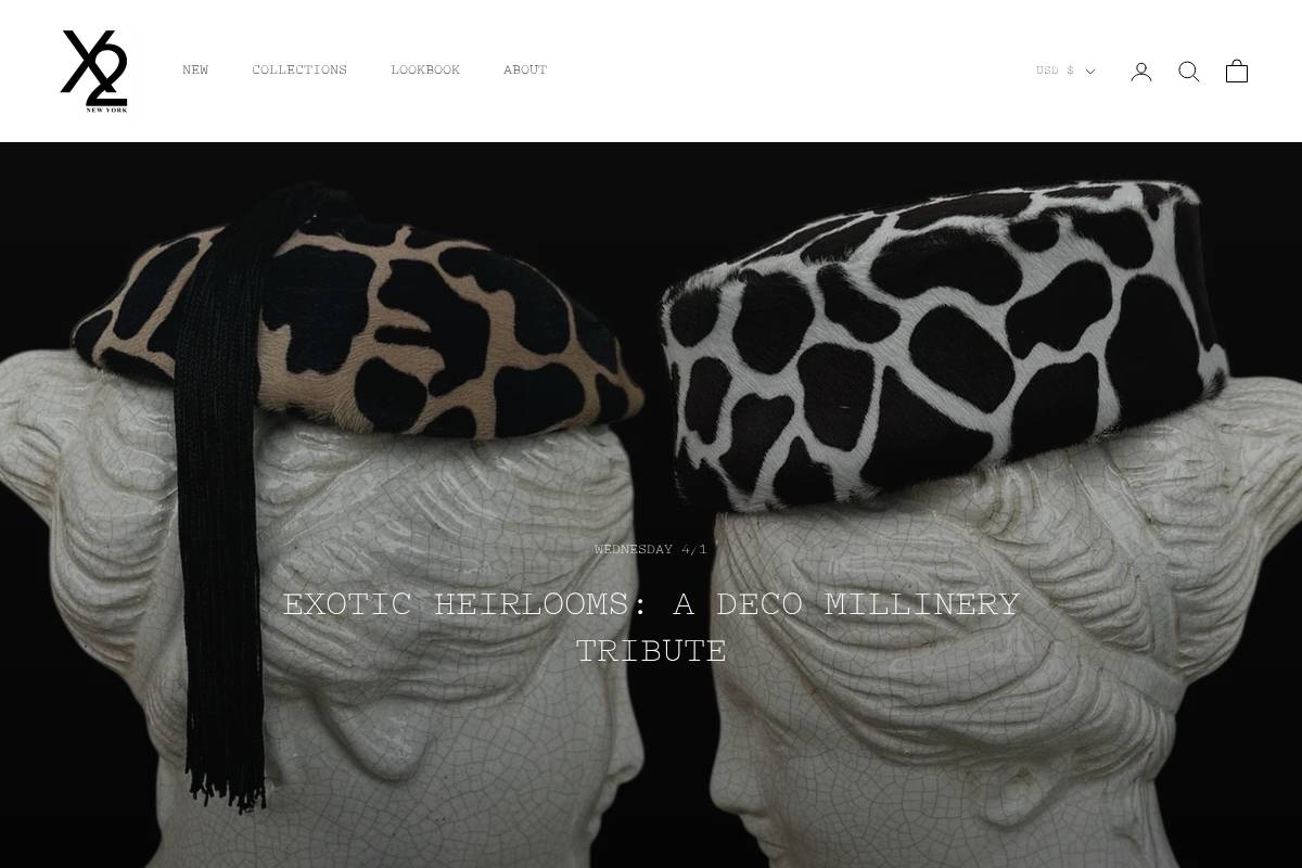 x2nyc.com homepage screenshot