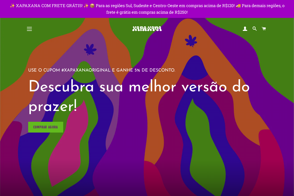 Xapaxana homepage screenshot