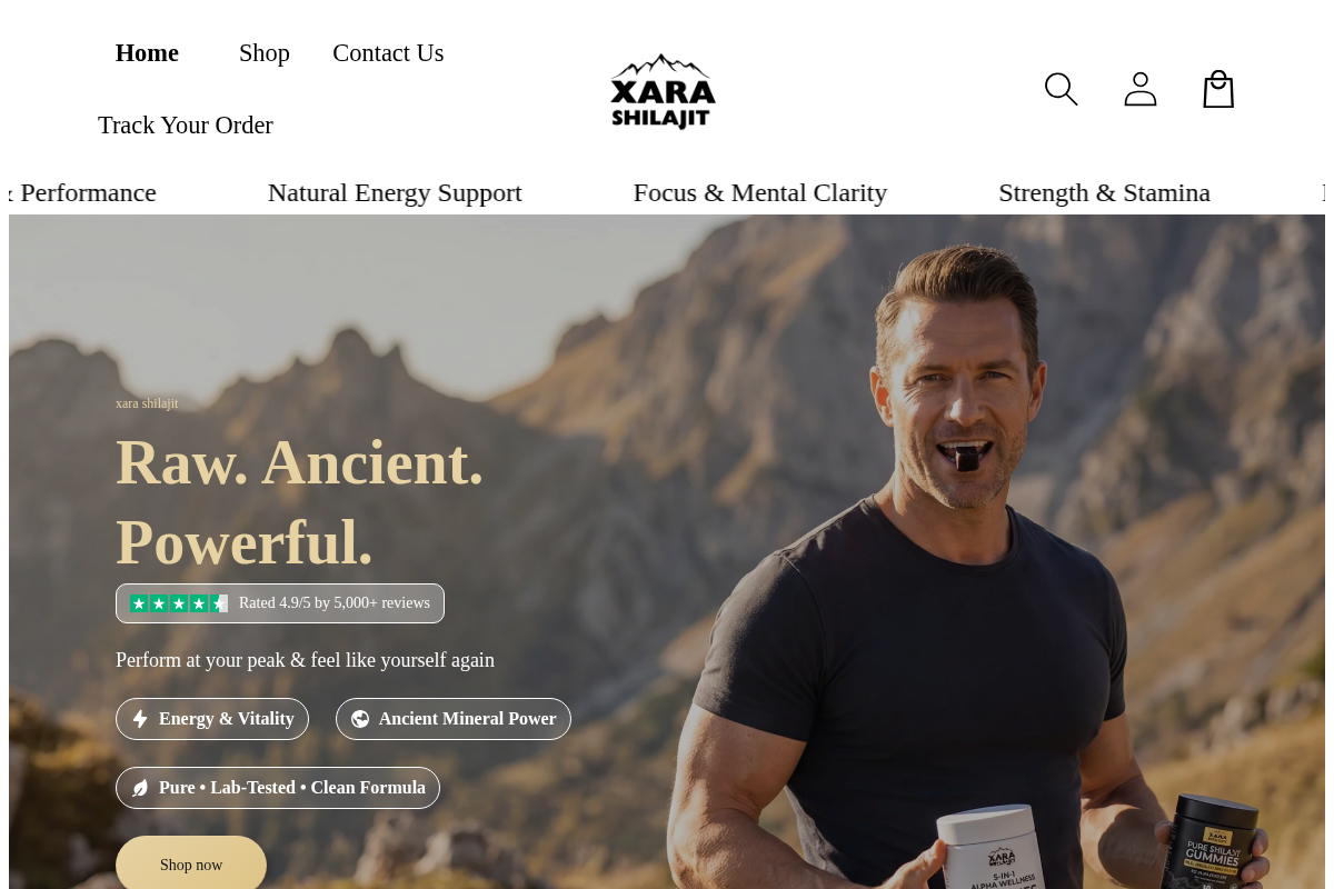 Xarashilajit homepage screenshot