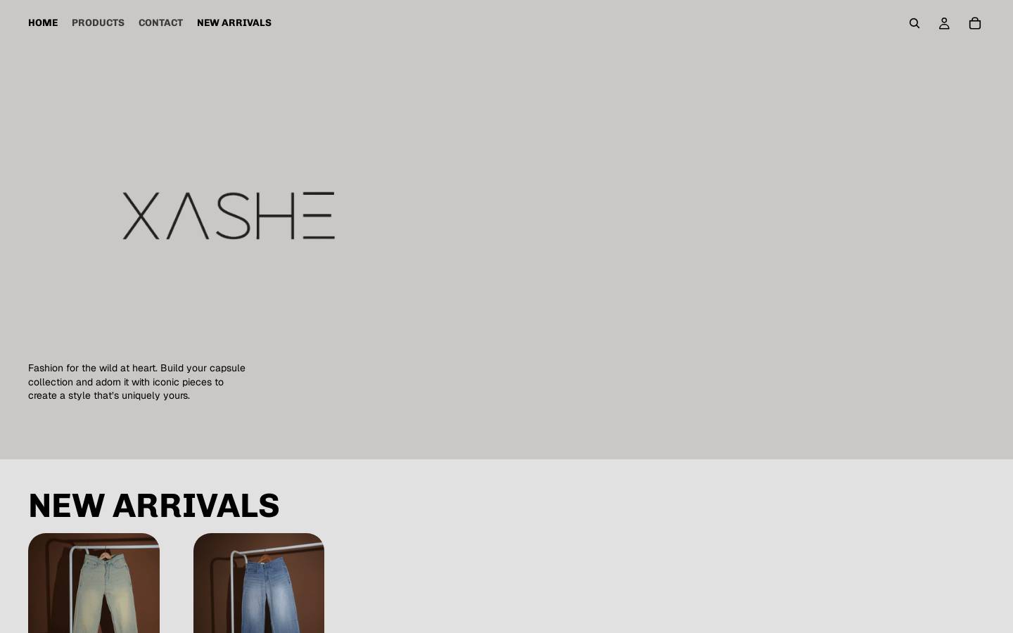 xashedenim.com homepage screenshot