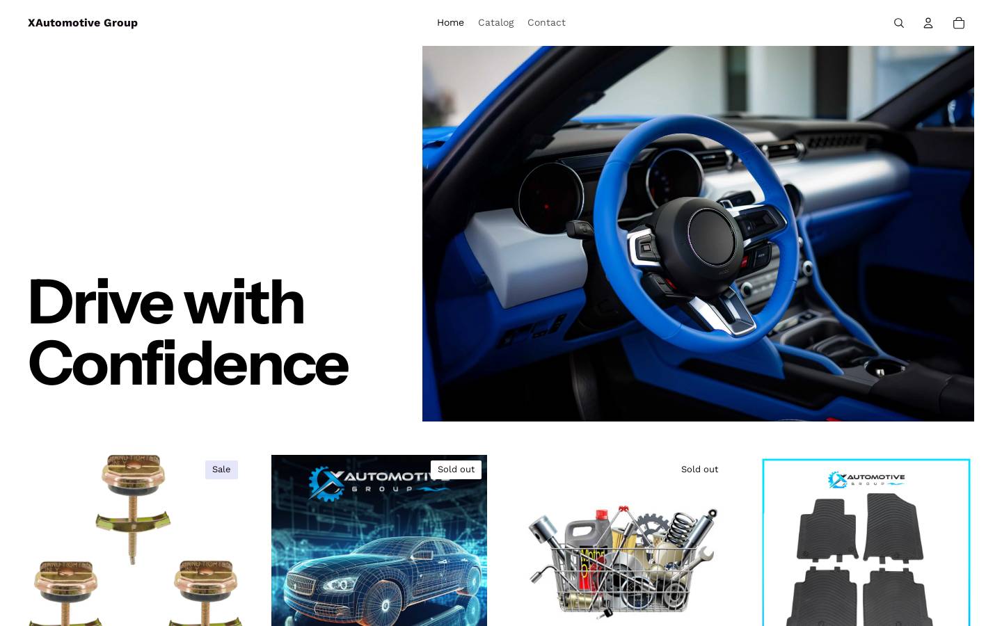 xautomotivegroup.com homepage screenshot