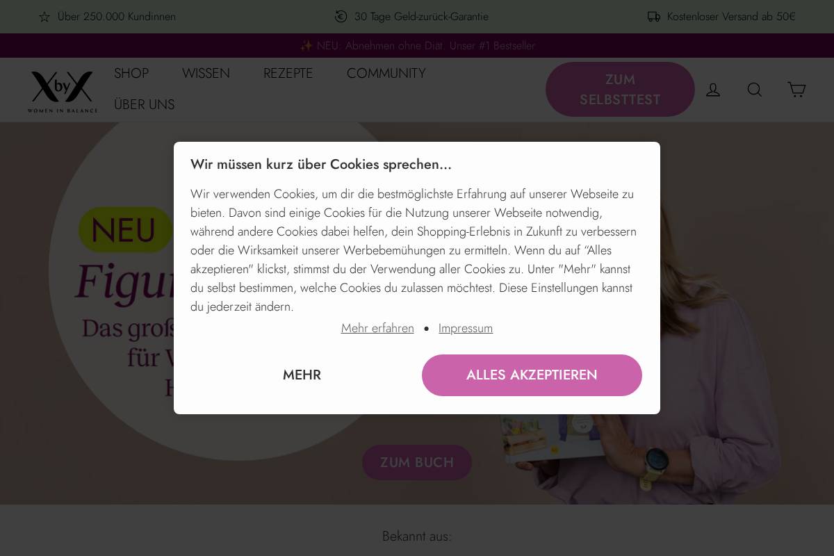 xbyx.de homepage screenshot