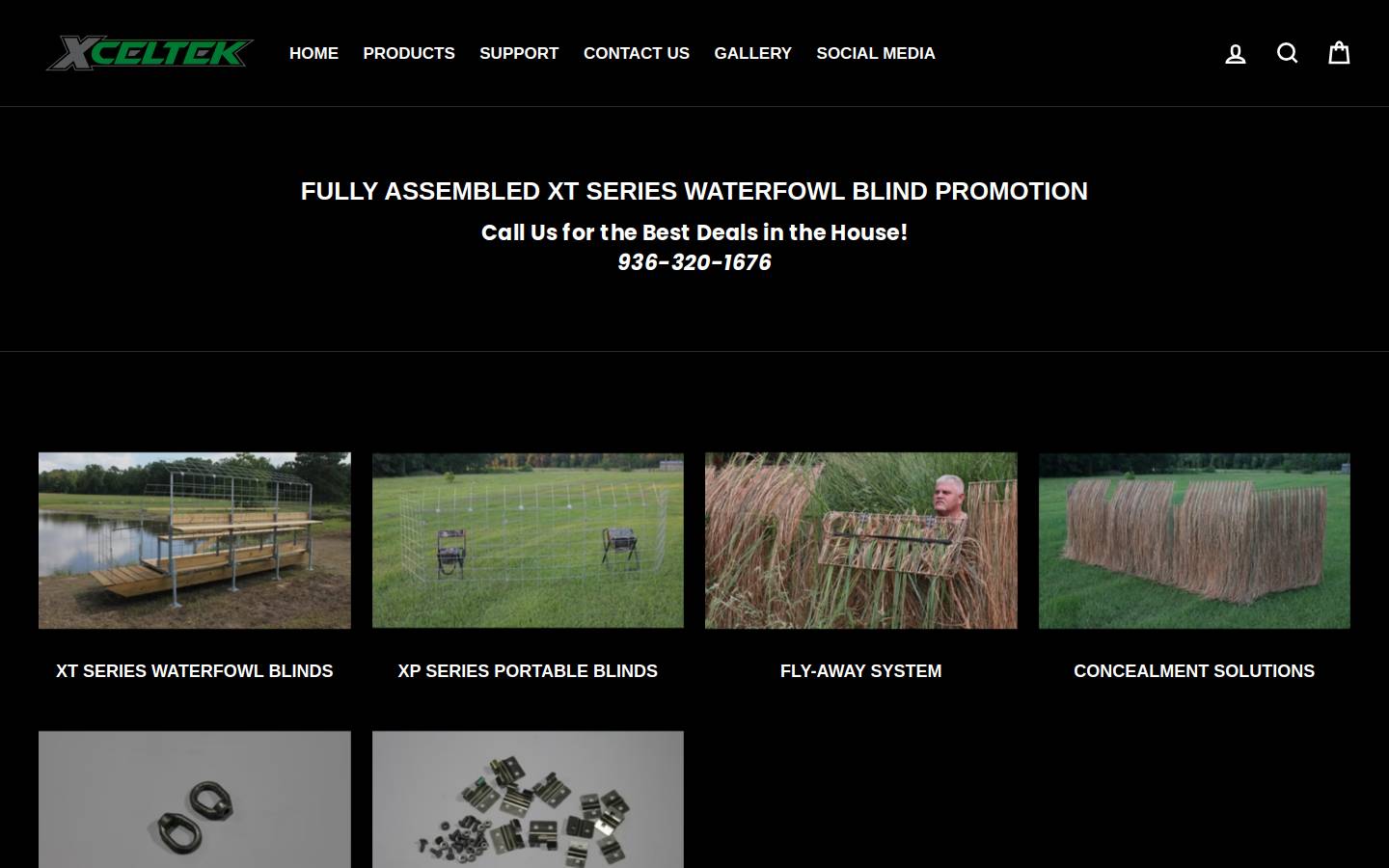 xcel-tek.com homepage screenshot