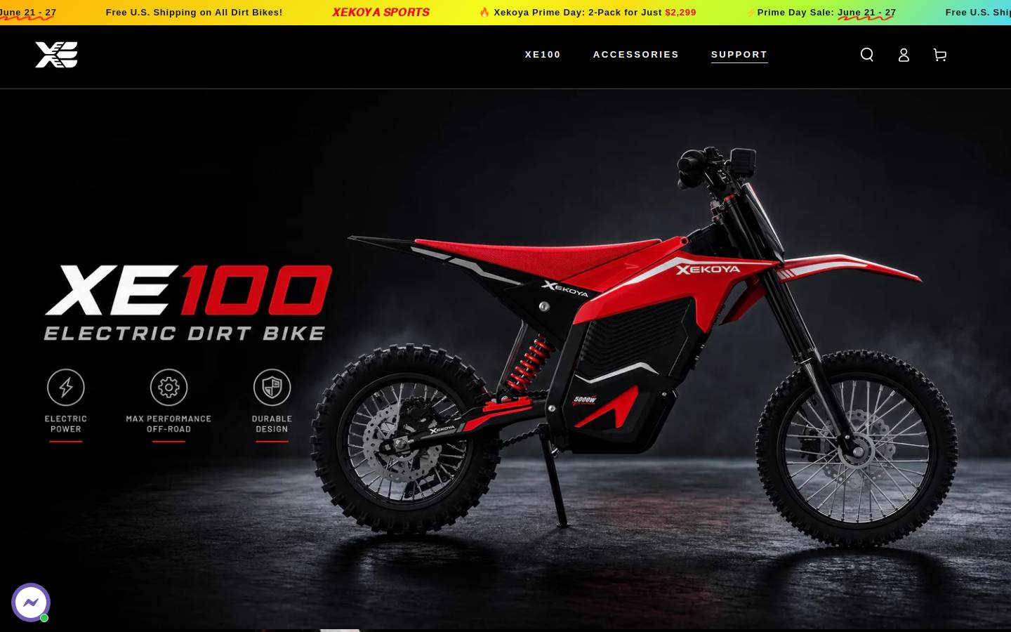 xekoya.com homepage screenshot
