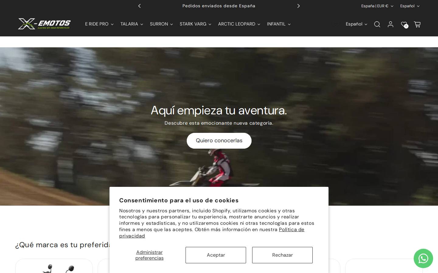 xemotos.com homepage screenshot