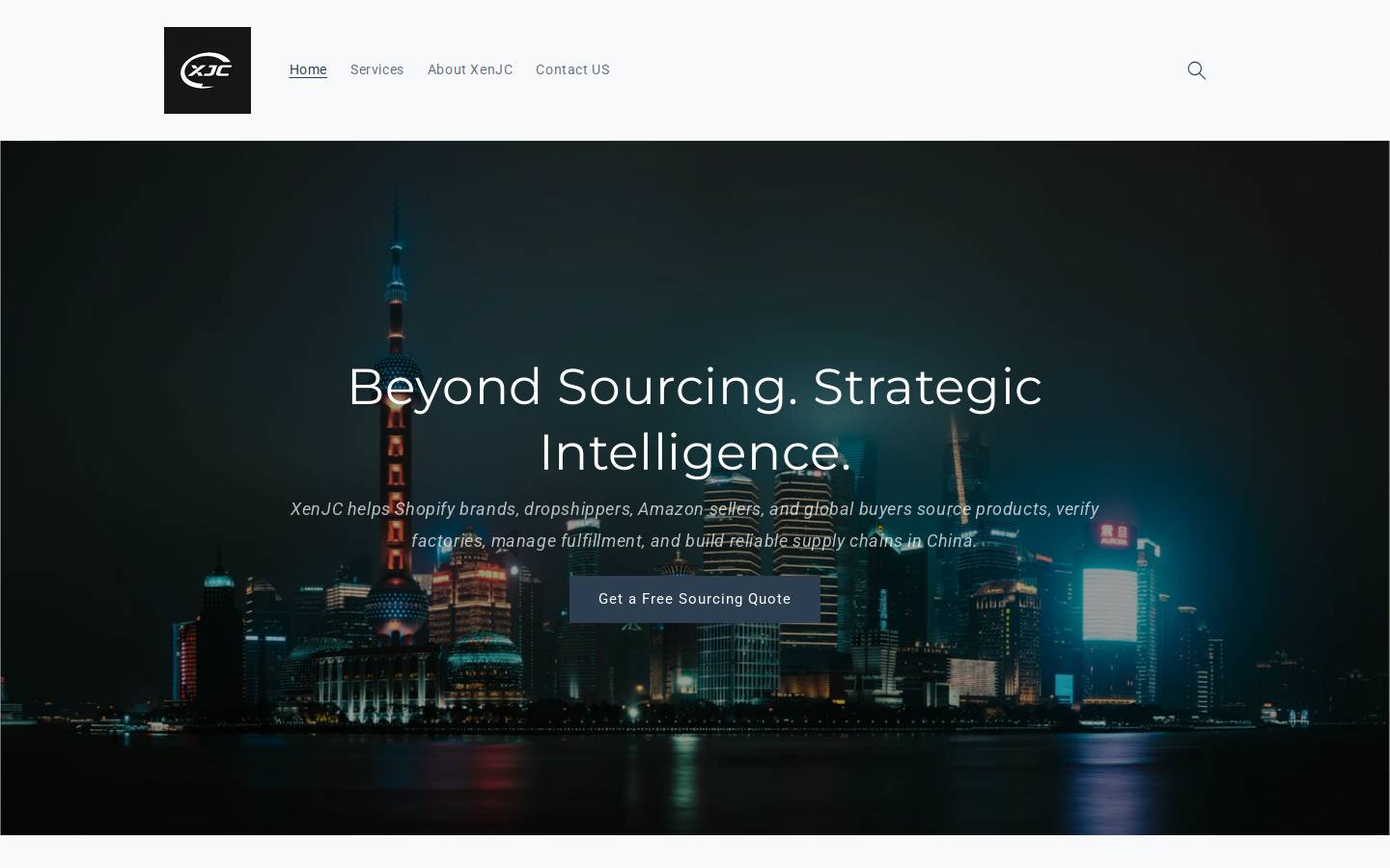 xenjc.com homepage screenshot