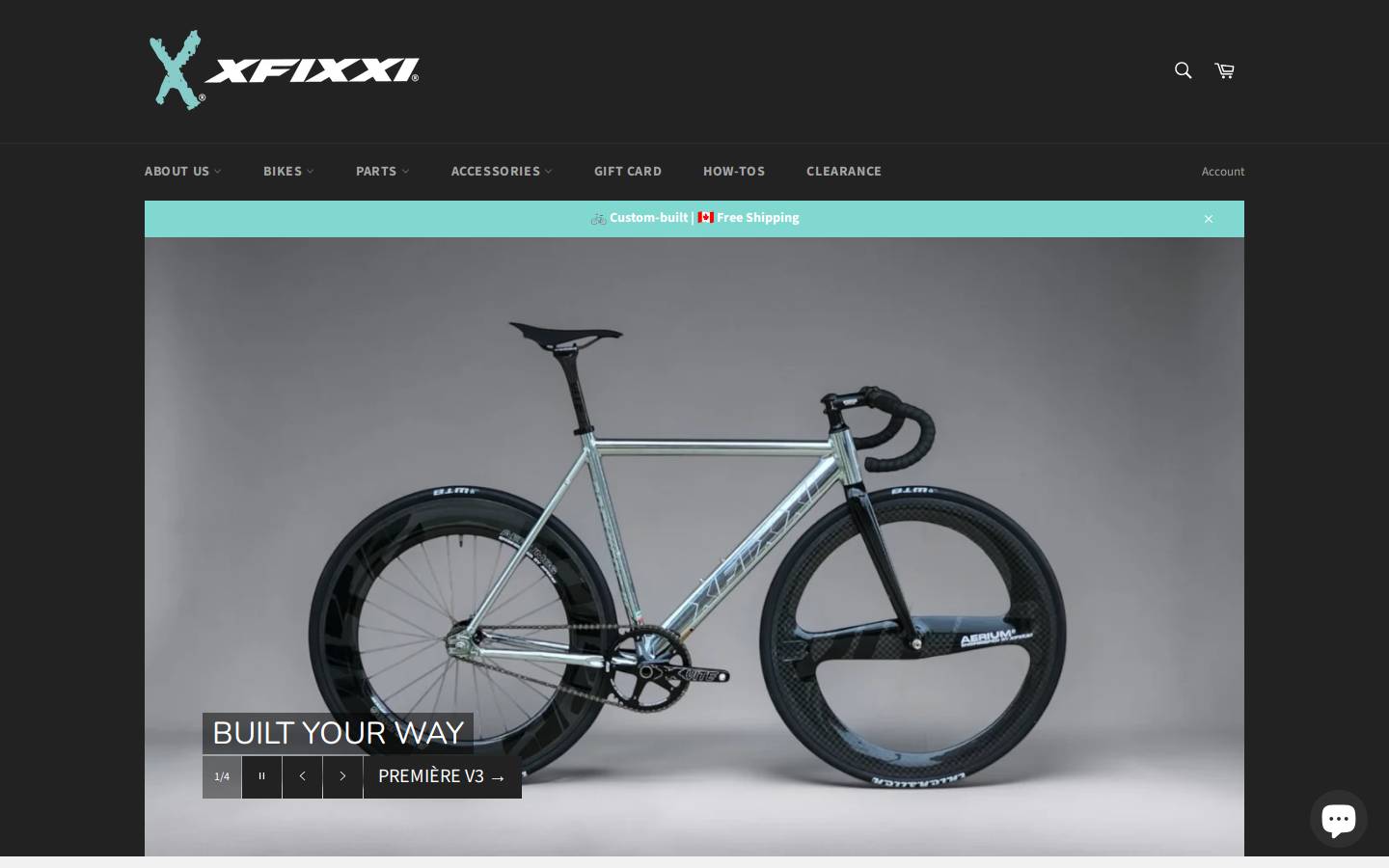 xfixxi.ca homepage screenshot