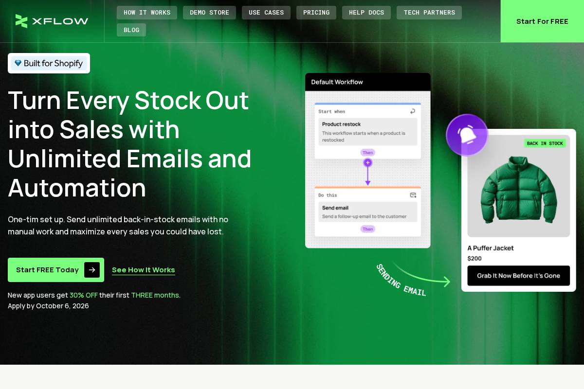 xflow.so homepage screenshot