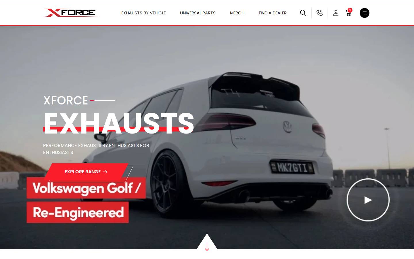 xforce.co.nz homepage screenshot