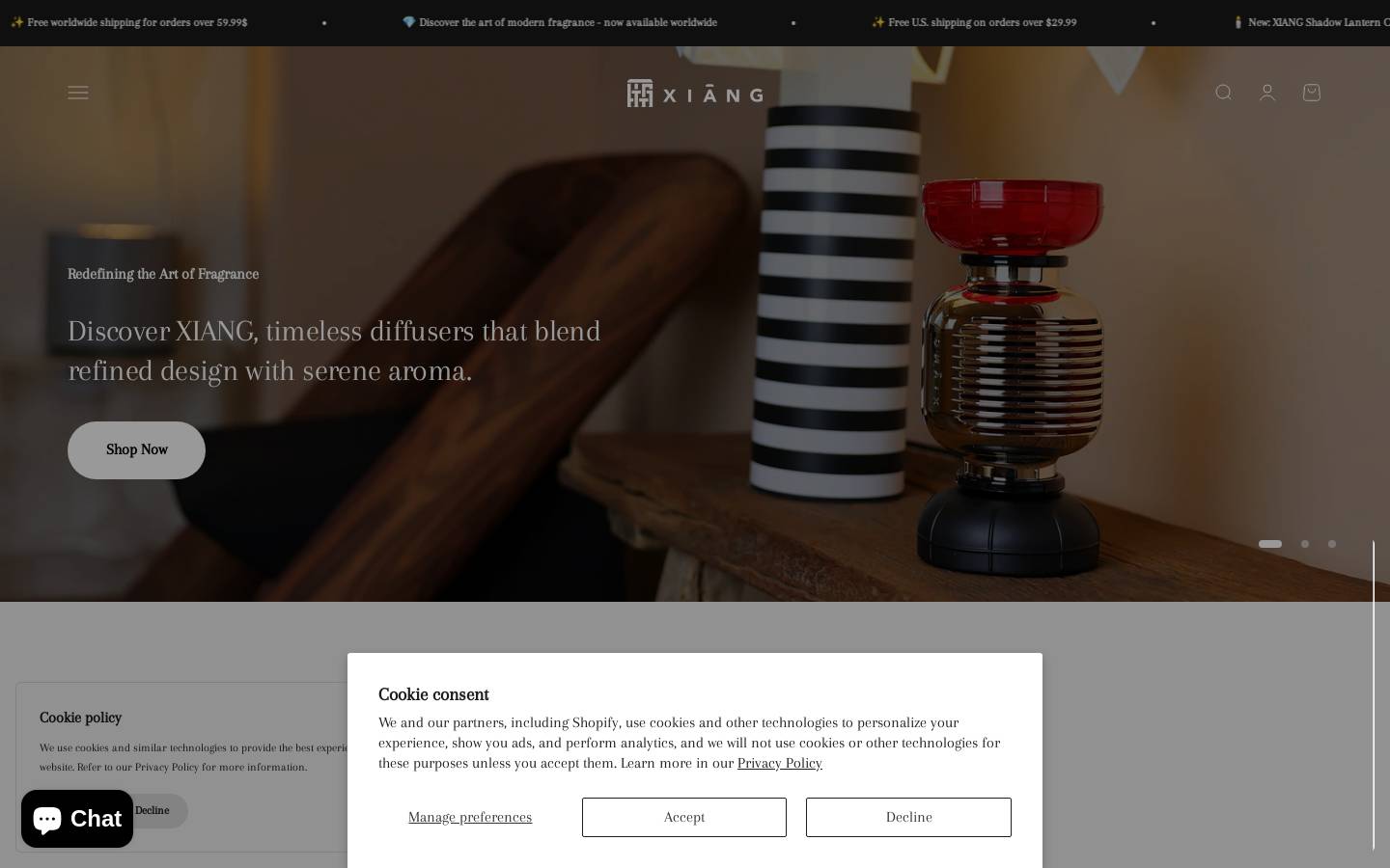 xiang.life homepage screenshot