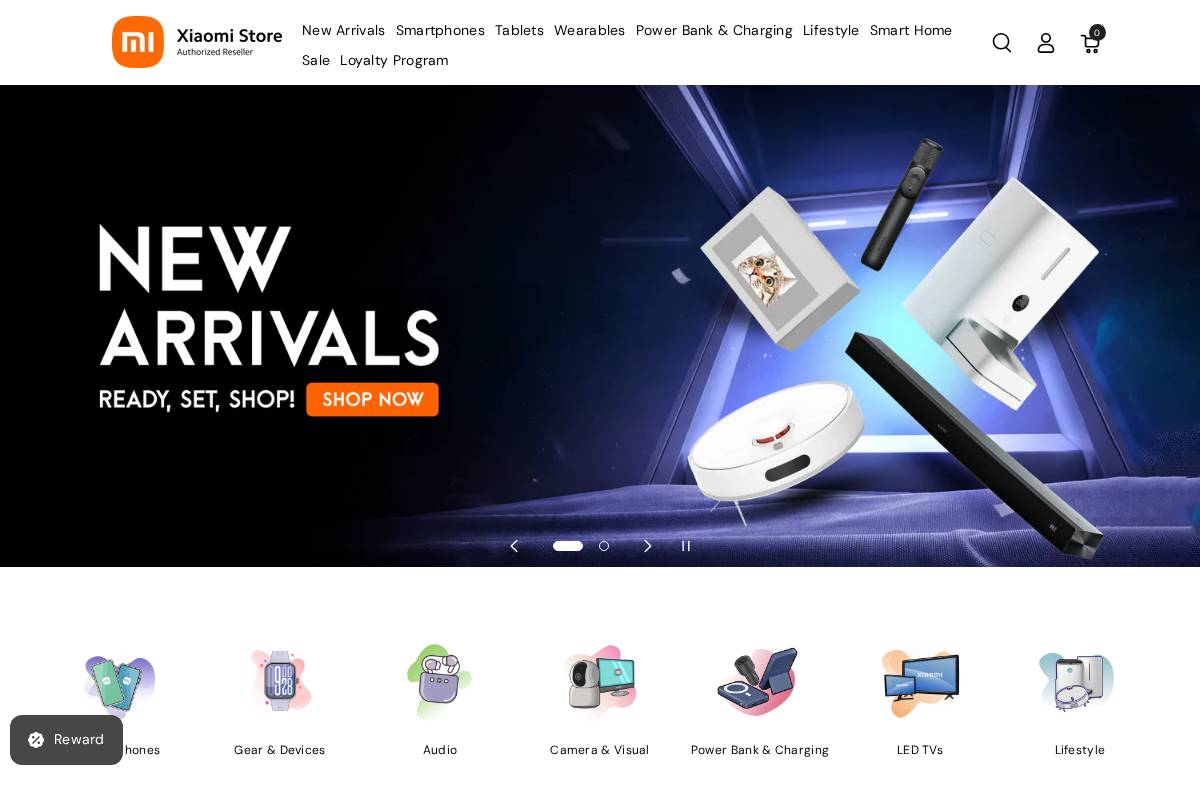 Xiaomisale.com homepage screenshot