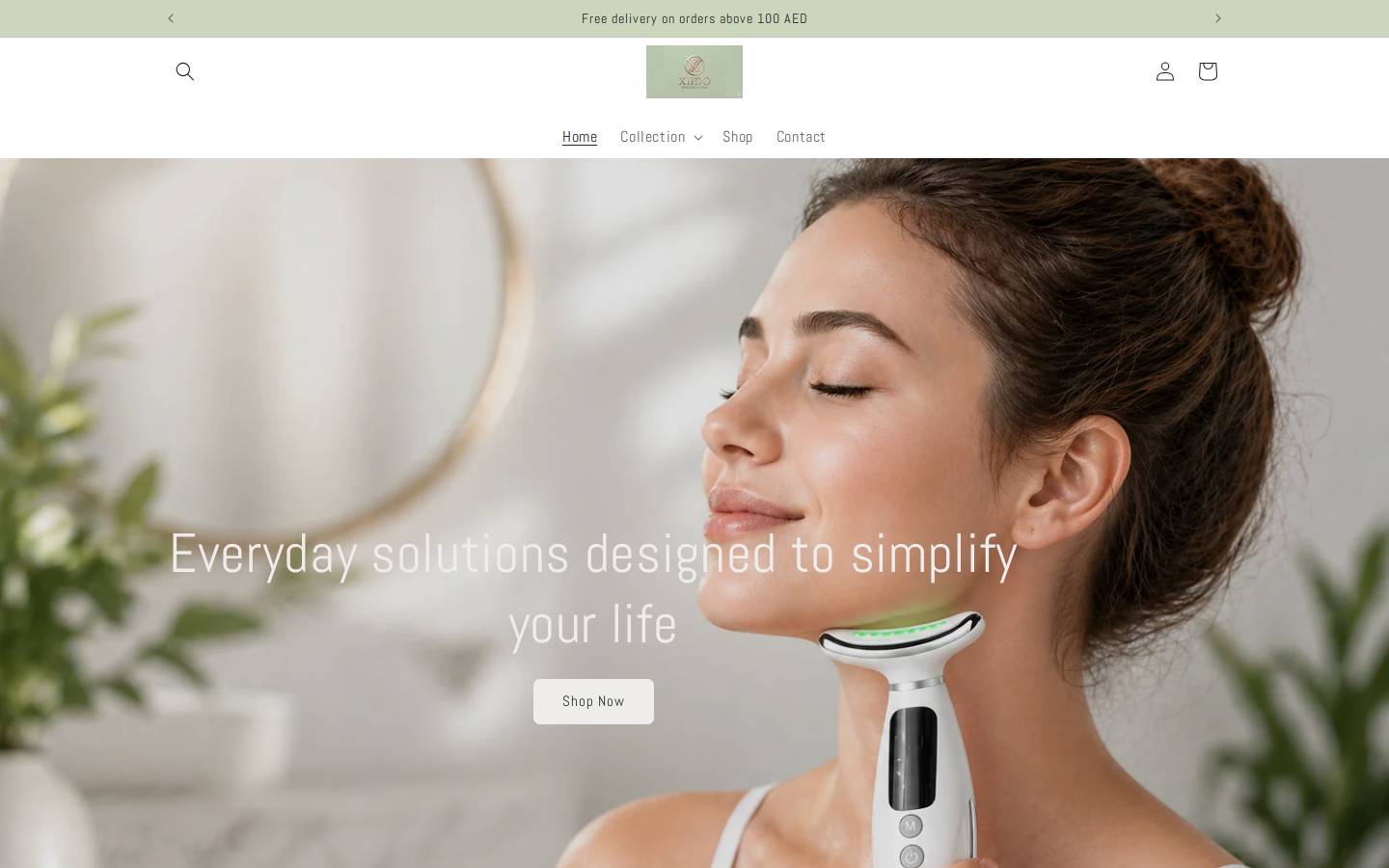 xiido.com homepage screenshot