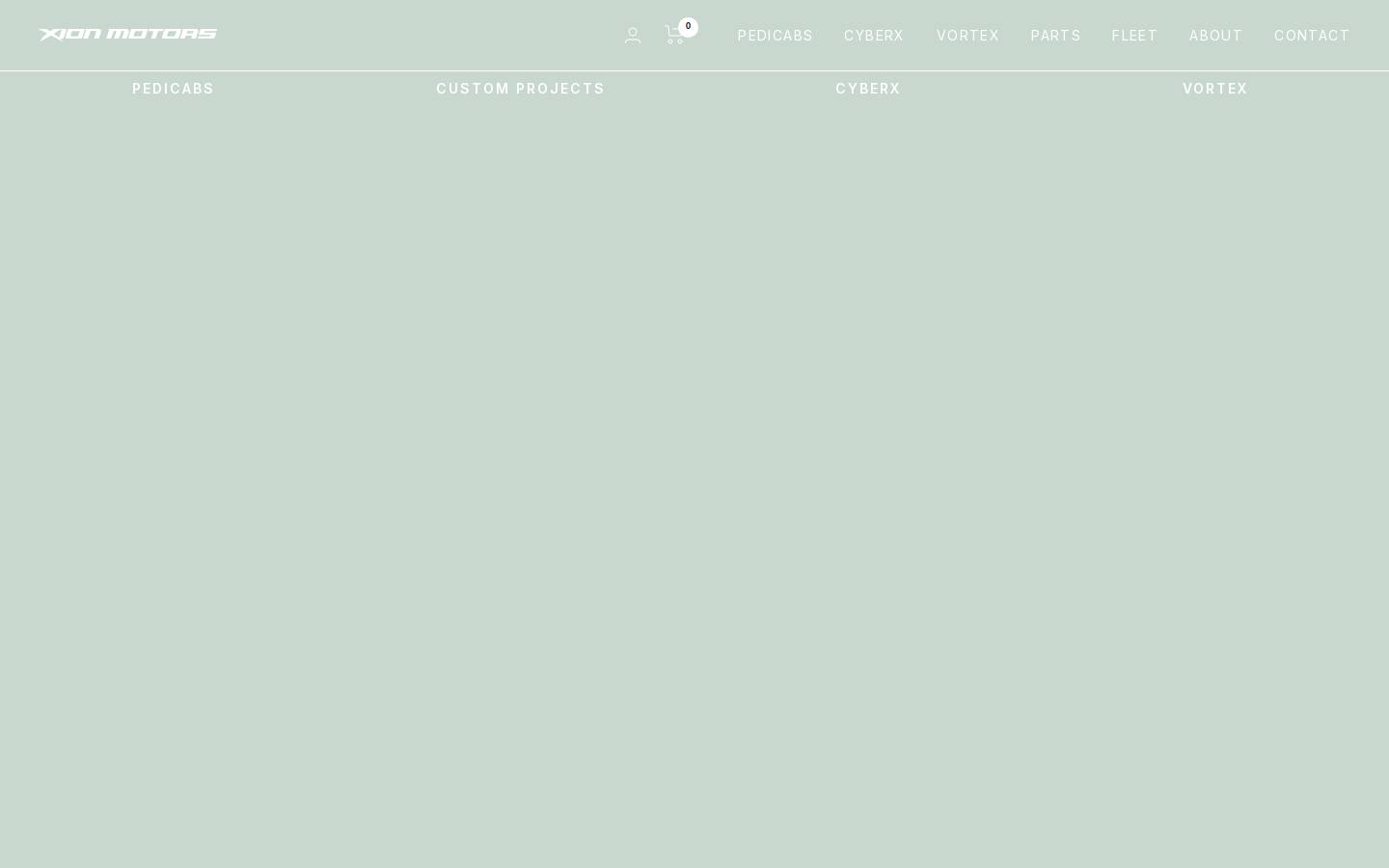 xionmotors.com homepage screenshot