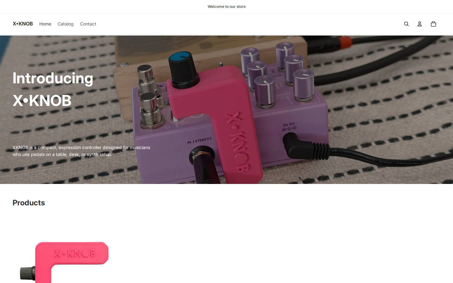 xknob.com homepage screenshot