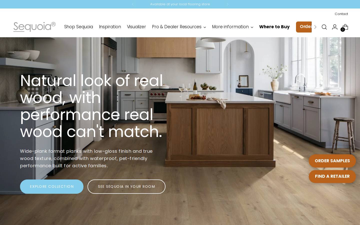 xlllaminate.com homepage screenshot