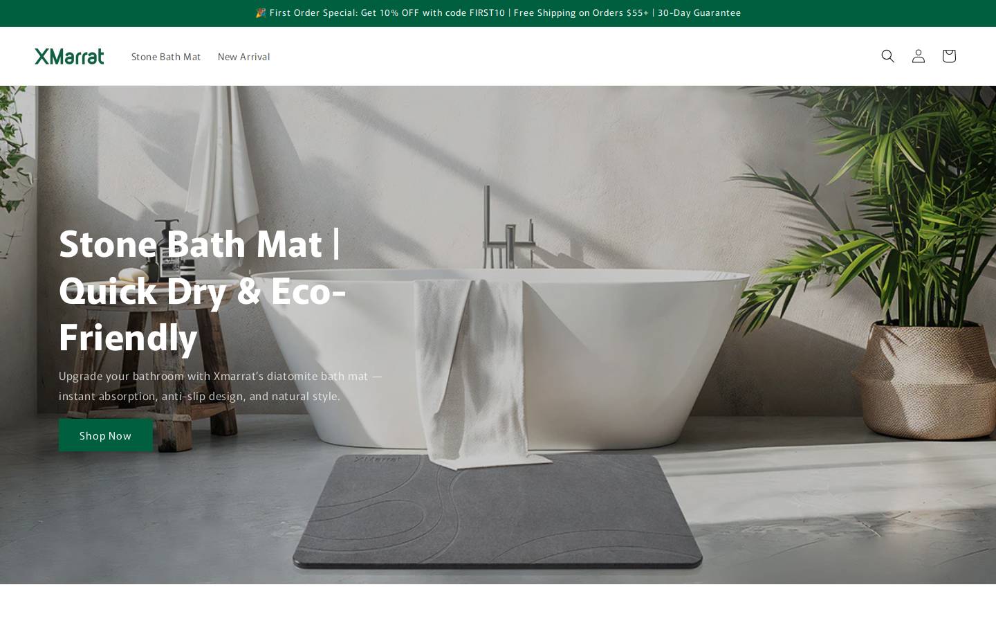 xmarrat.com homepage screenshot