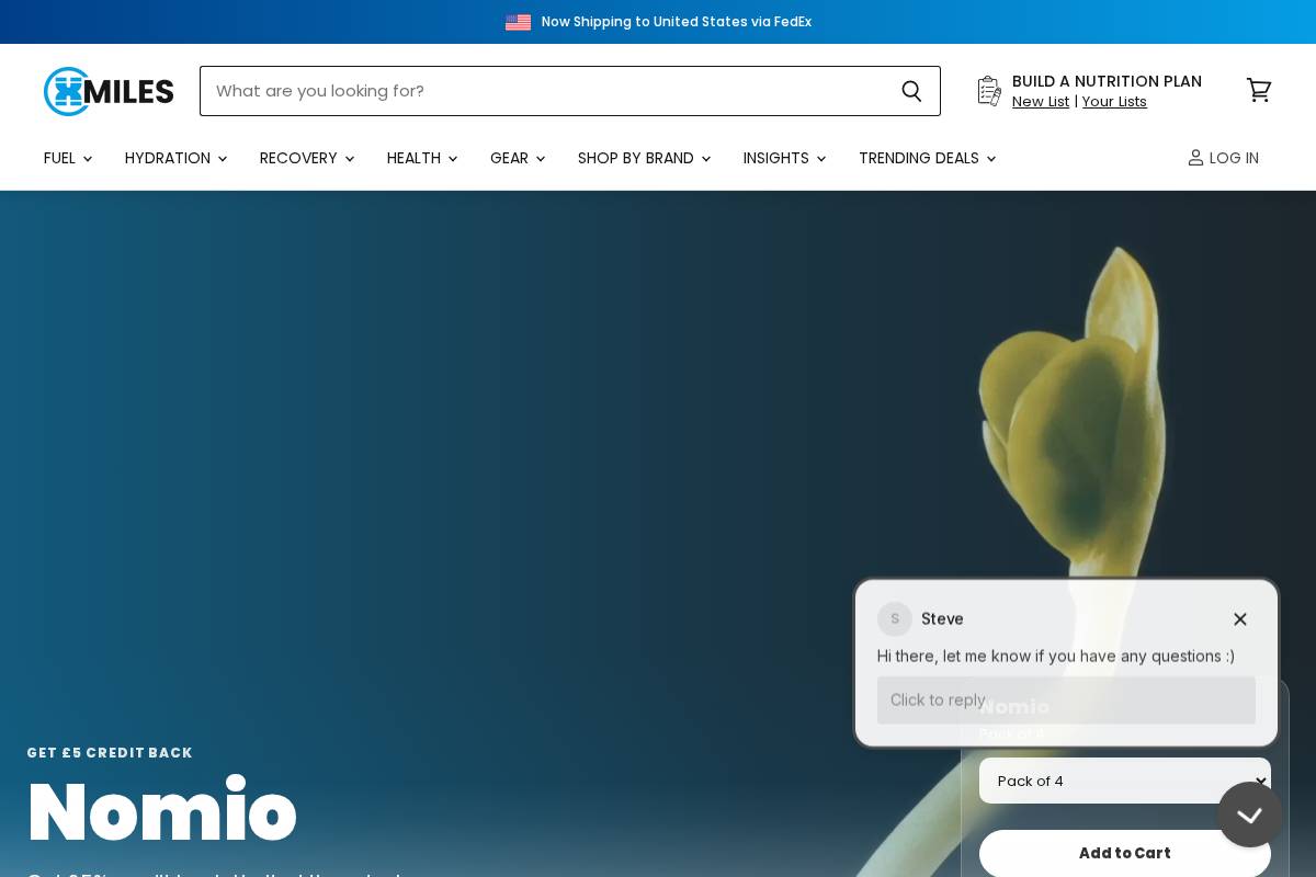 XMiles UK Ltd homepage screenshot