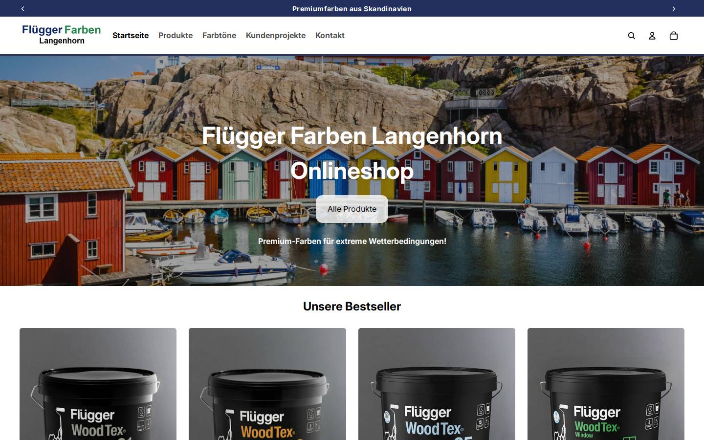 xn--flgger-langenhorn-32b.de homepage screenshot