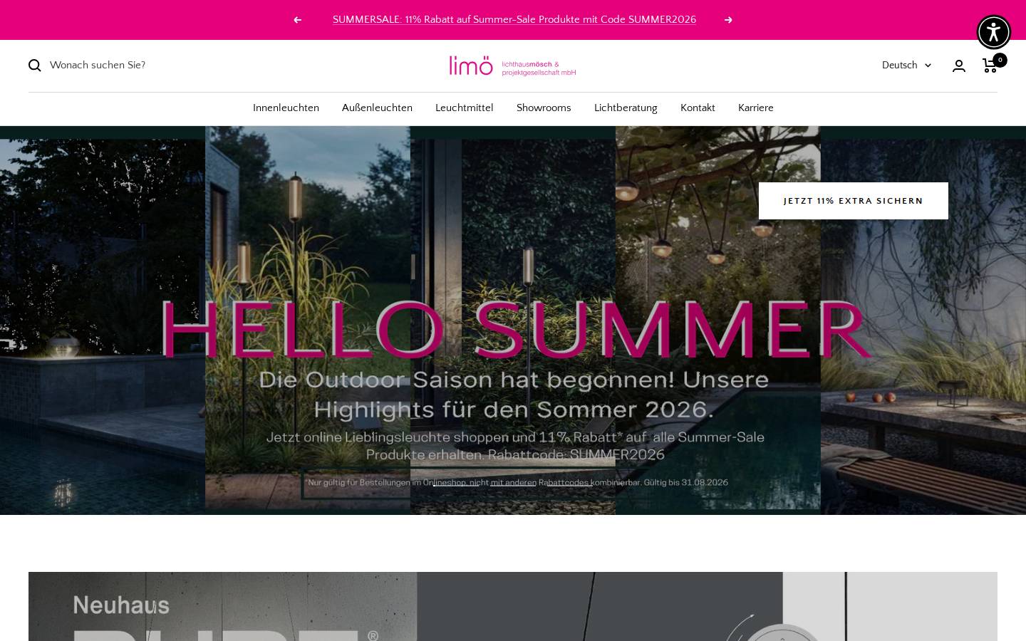 xn--lim-una.de homepage screenshot