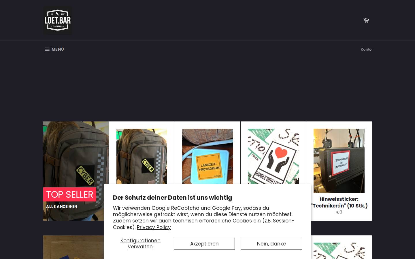 xn--lt-fka.bar homepage screenshot