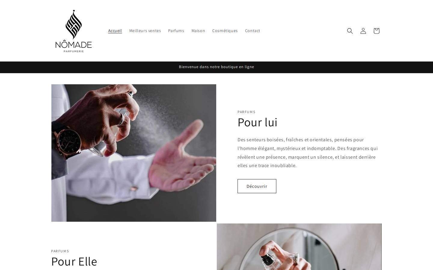 xn--nmade-6ta.com homepage screenshot