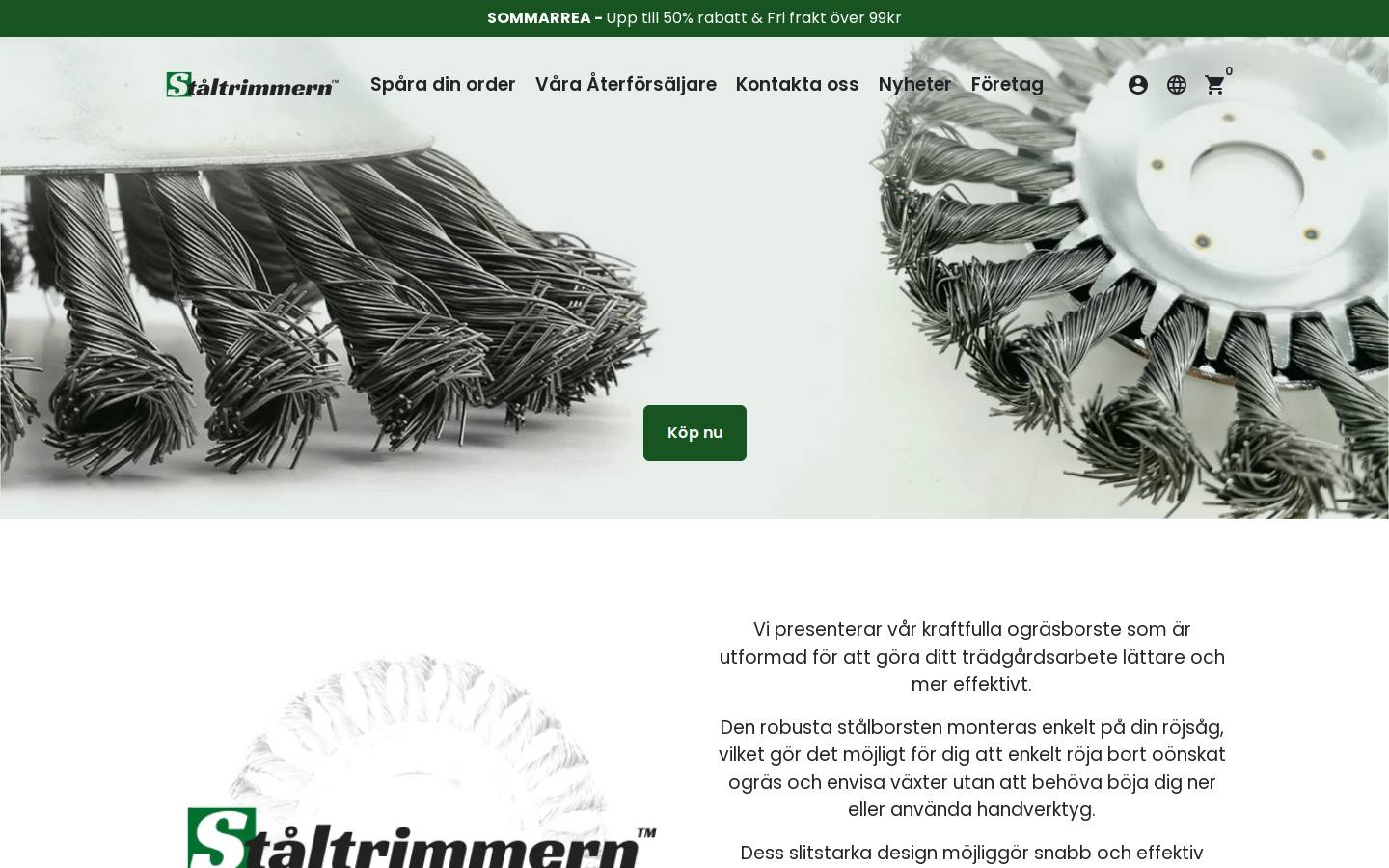 xn--stltrimmern-y8a.com homepage screenshot