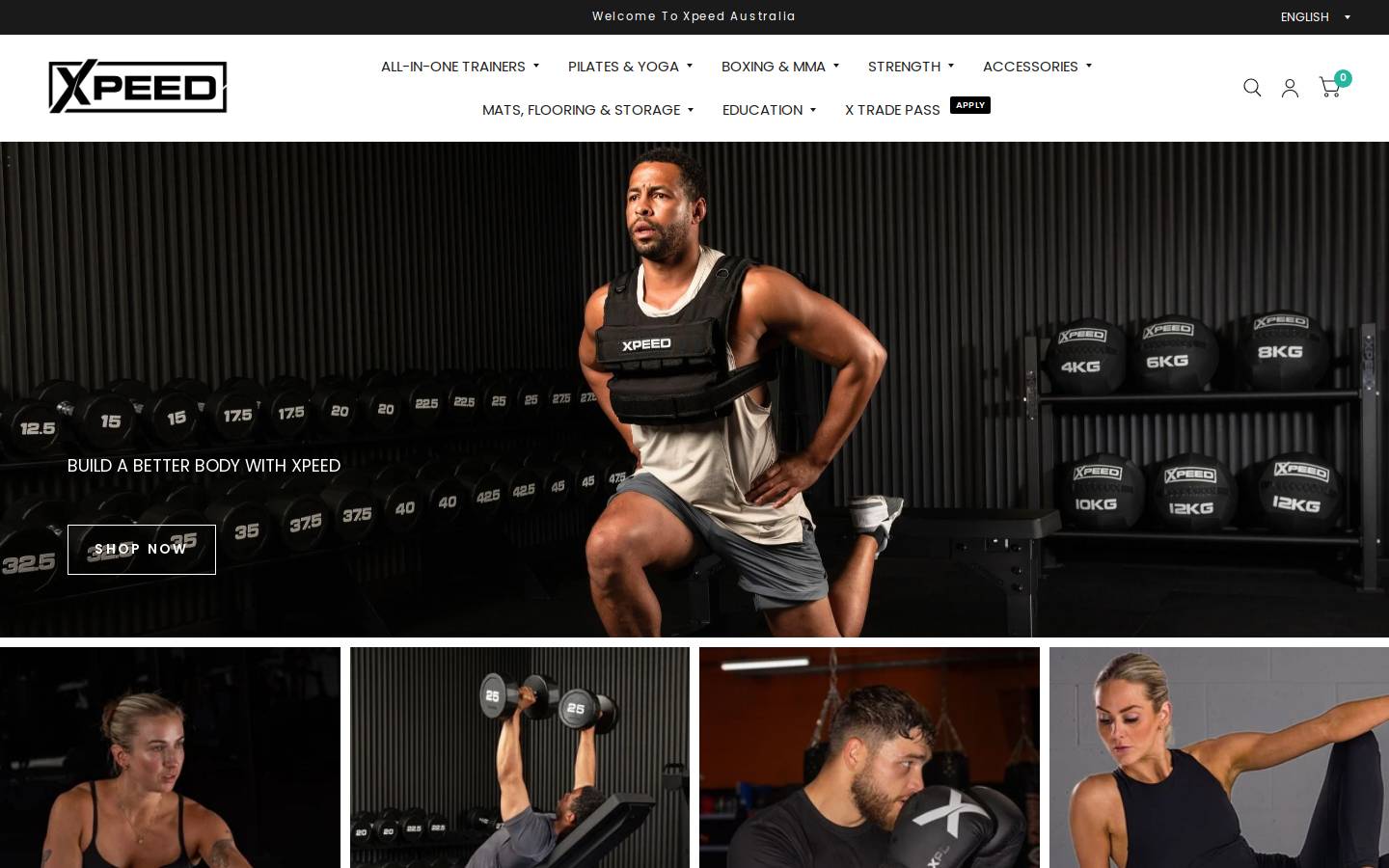 xpeed.com.au homepage screenshot