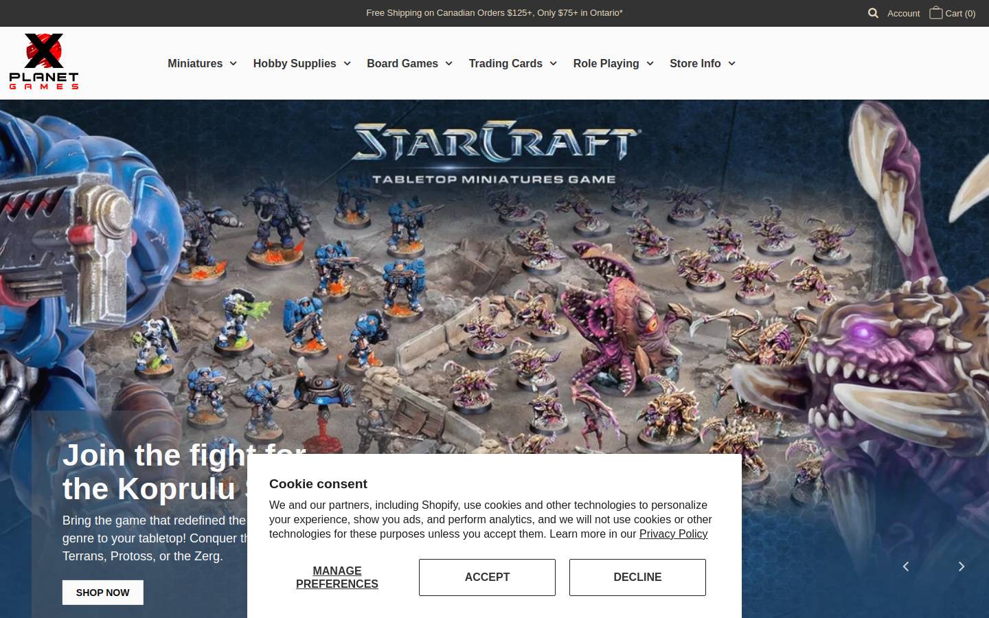 xplanetgames.com homepage screenshot