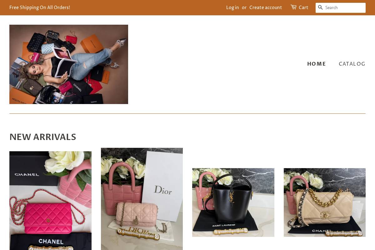 xpressboutiqueshop.com homepage screenshot