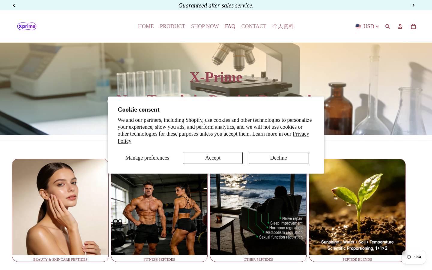 xprimep.com homepage screenshot