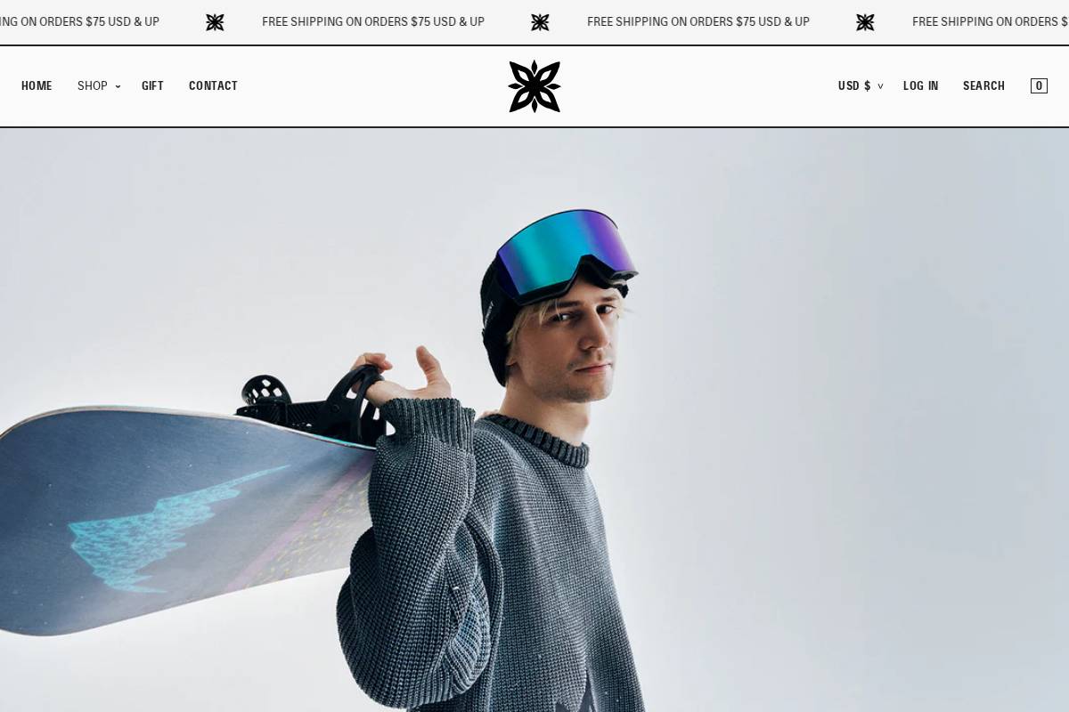 xqc.store homepage screenshot