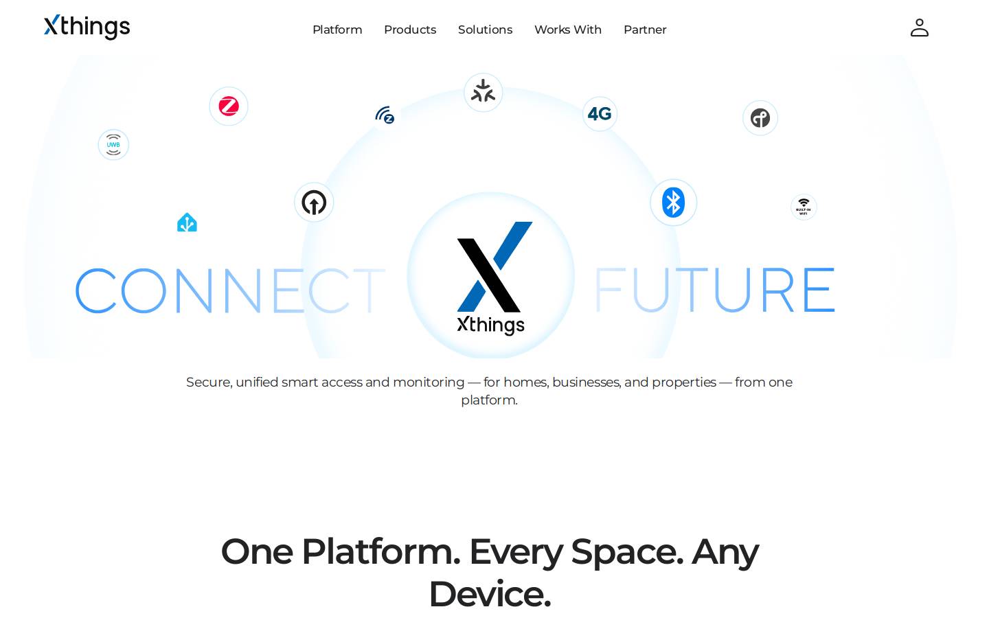 xthings.com homepage screenshot
