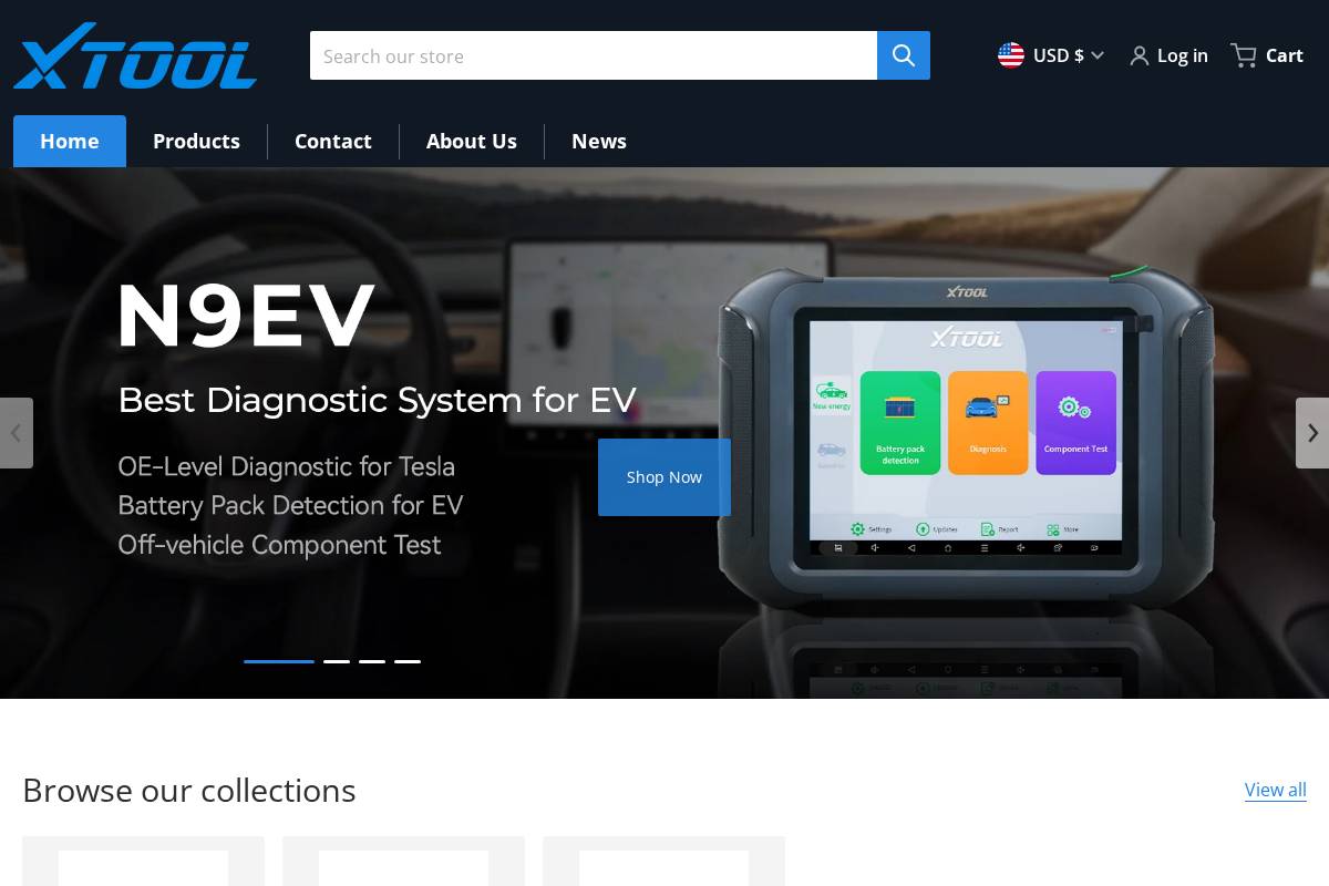 xtooltech.us homepage screenshot