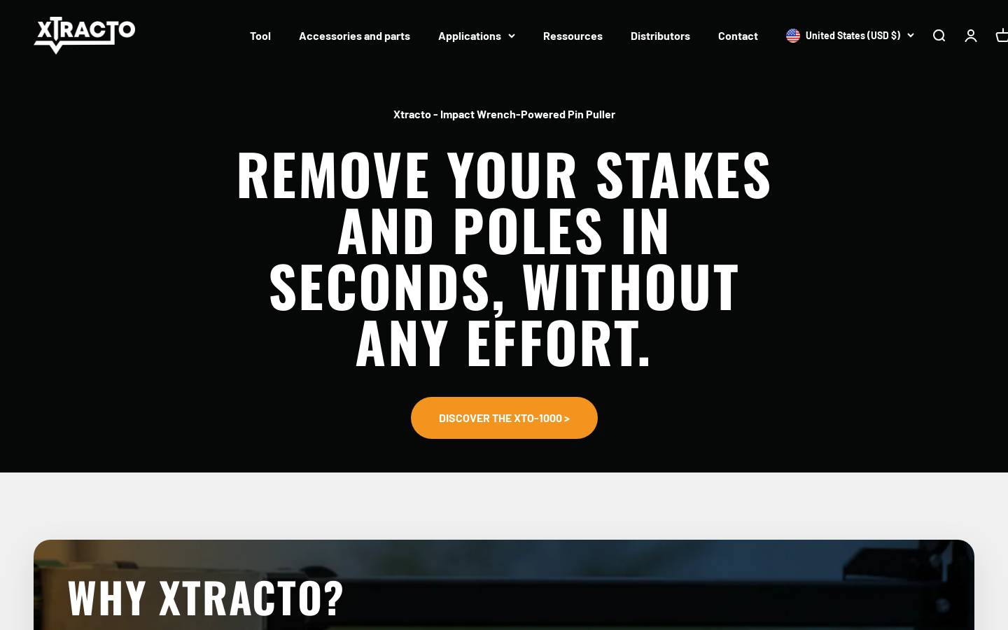 xtracto.net homepage screenshot