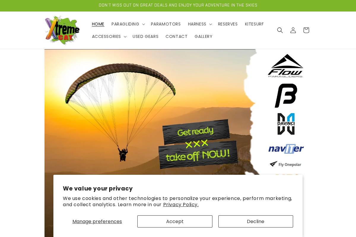 xtremecat.com homepage screenshot