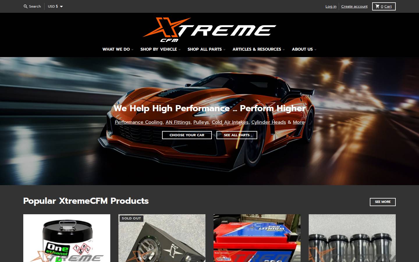xtremecfm.com homepage screenshot