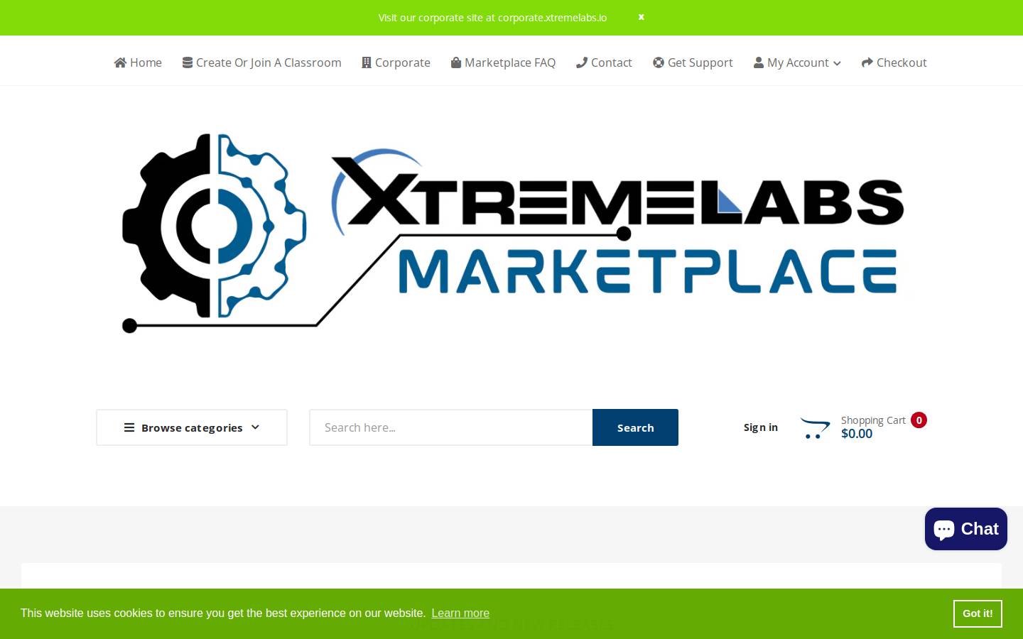 xtremelabs.io homepage screenshot