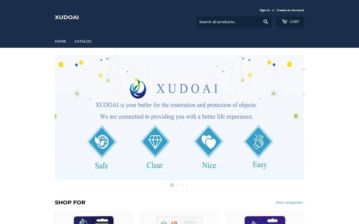xudoai.net homepage screenshot