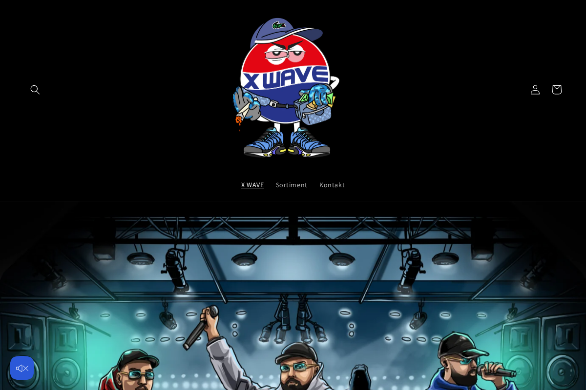 xwave.shop homepage screenshot