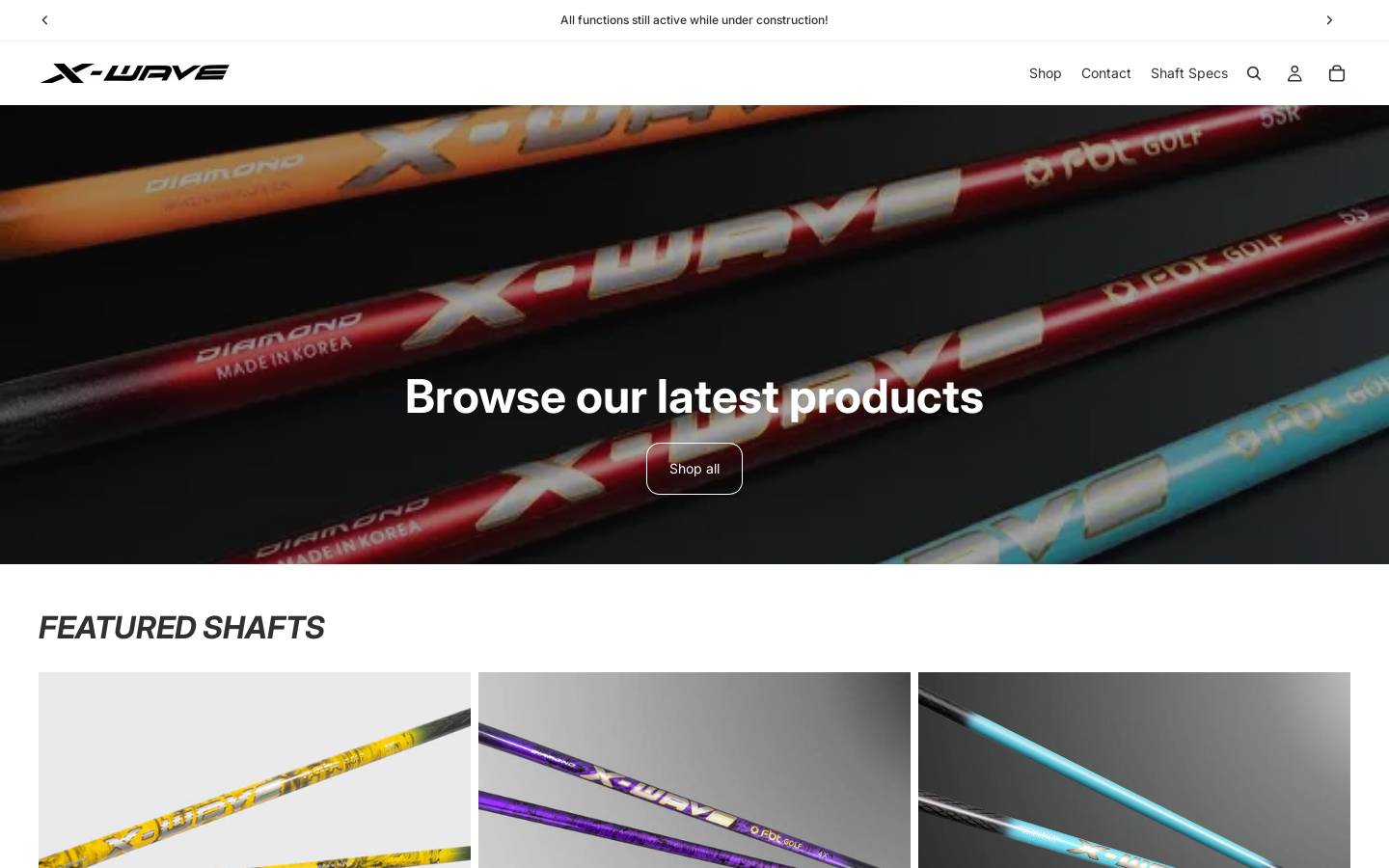 xwaveca.com homepage screenshot