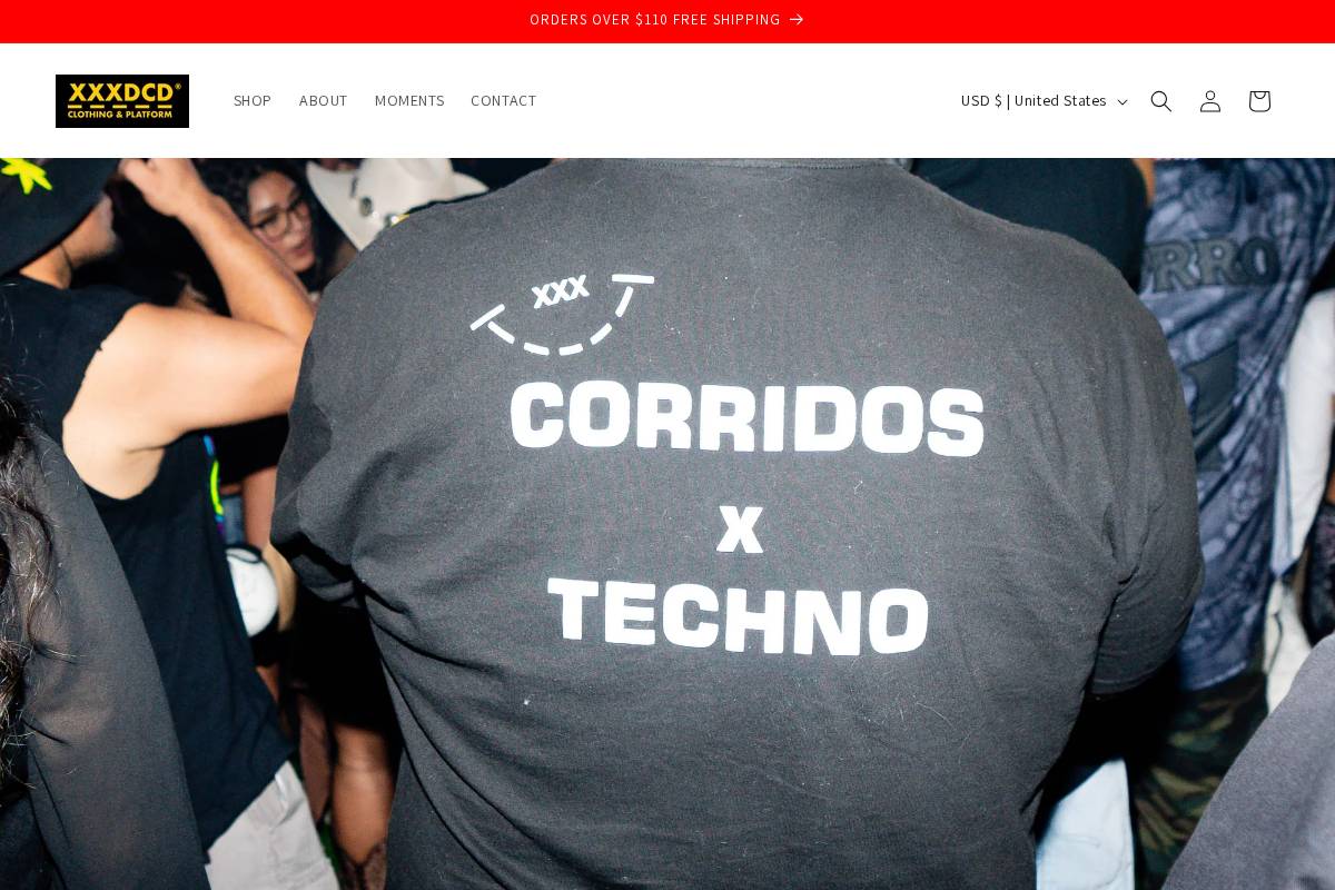 xxxdcd.com homepage screenshot