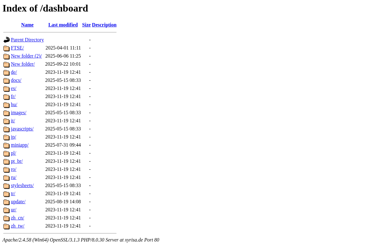 Xyrisa homepage screenshot