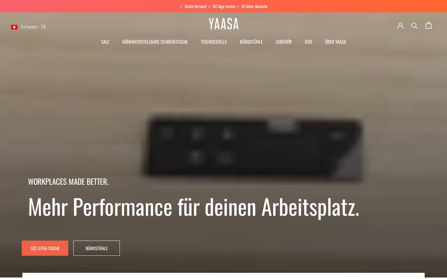 YAASA GmbH homepage screenshot