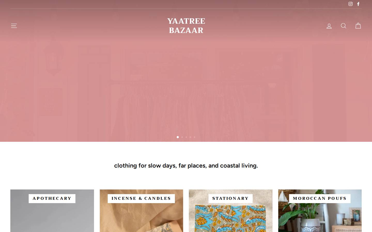 yaatreebazaar.com homepage screenshot