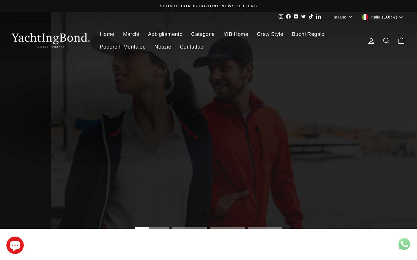 yachtingbond.com homepage screenshot