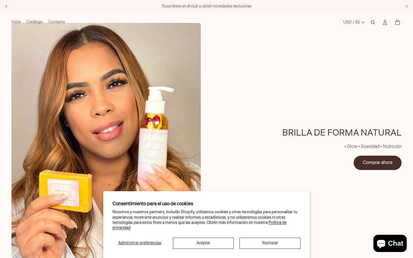 yahairaskincare.com homepage screenshot