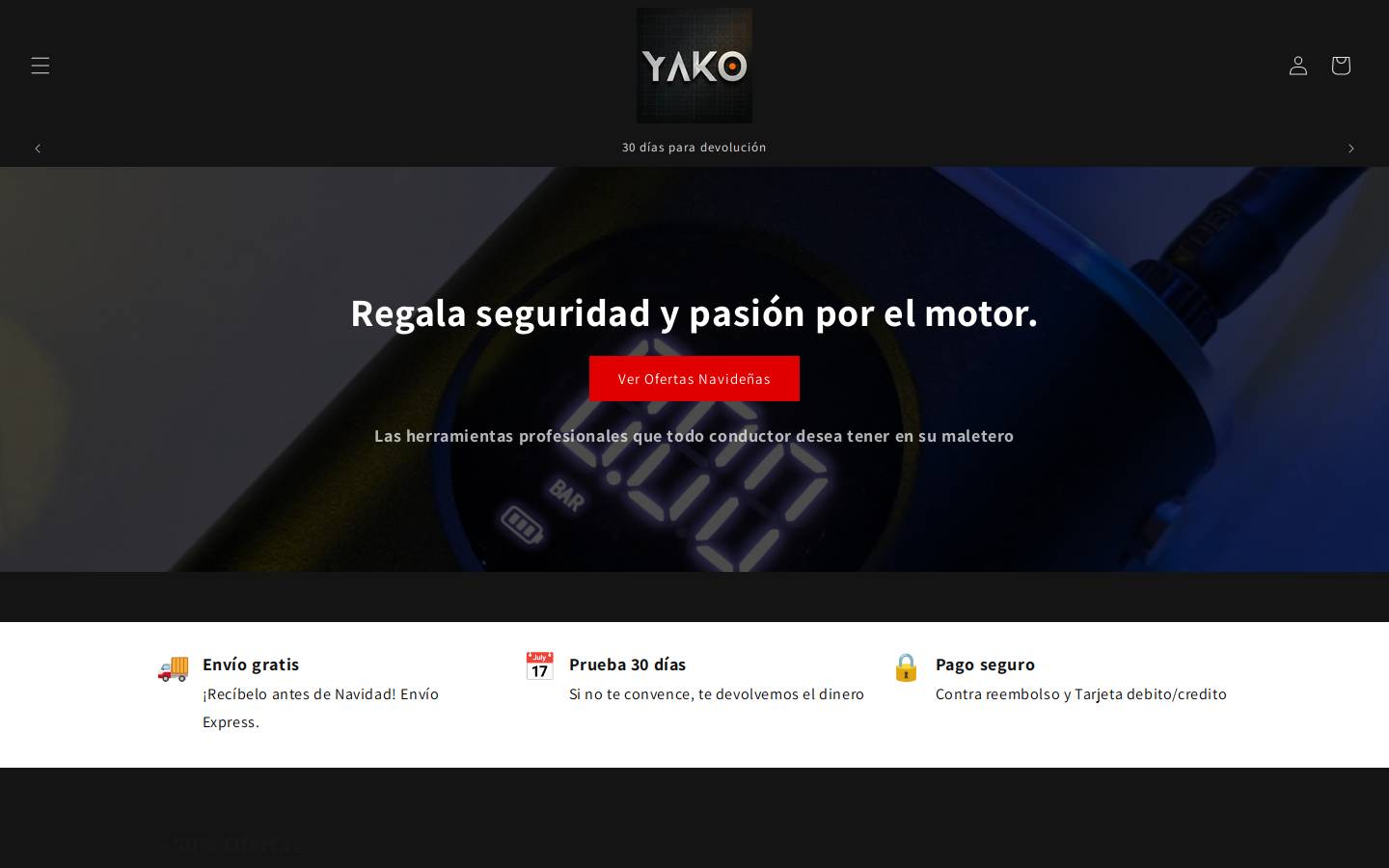yako.es homepage screenshot
